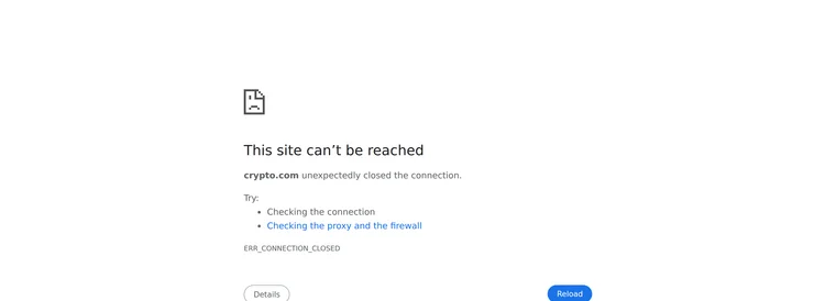 Главный экран Crypto.com Exchange